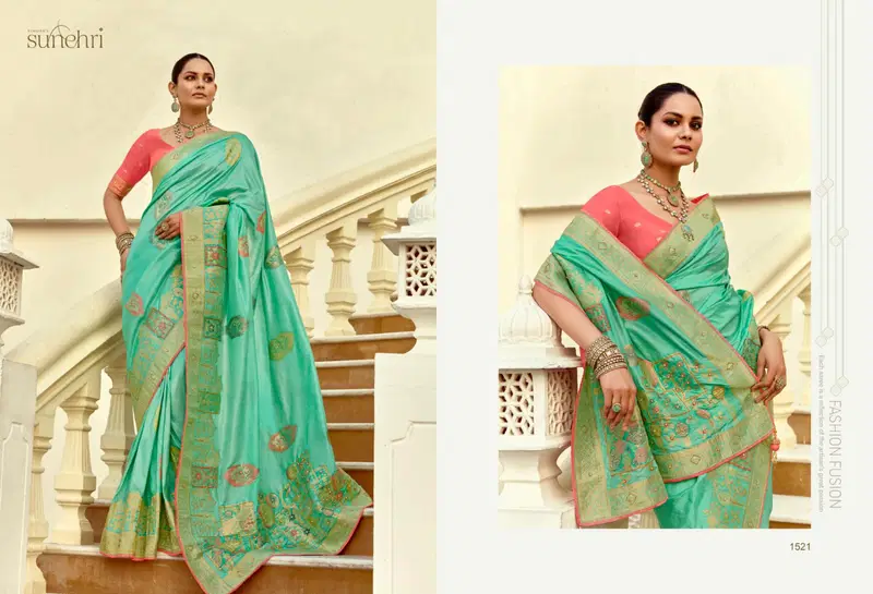 Alankar By Kimora Dola Silk Wedding Wear Saree Wholesale Market In Surat
